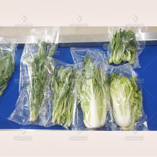 Máquina automática de embalaje de verduras, equipo de embalaje de frutas para supermercado, máquina de sellado de alimentos, equipo de línea de embalaje de lechuga